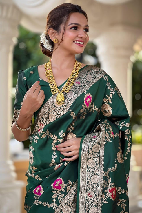 Vasthrlay Kanjivaram Blouse Purple Ethnic Wear