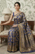 Vasthrlay Jacquard Floral Saree