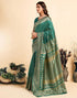 Vasthrlay Kanjivaram Banarasi Wedding Light Green Saree
