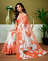 Vasthrlay Womens Cotton Printed Pink Saree