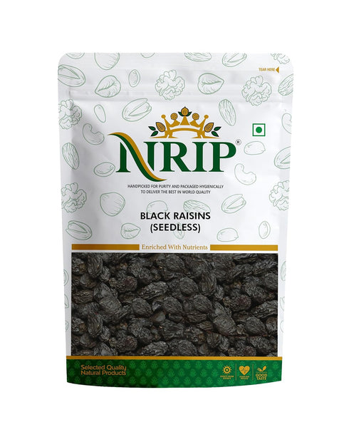 NRIP Premium Afghani Black Raisins Seedless