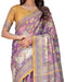 Vasthrlay Handloom Multicolour Pink Blue Saree