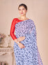 Vasthrlay Green Georgette Unstitched Saree