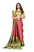 Vasthrlay Printed Alifa Pink Free Ethnic Wear
