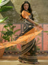 Vasthrlay Printed Violet Saree