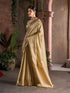 Vasthrlay Women's Kanjivaram Silk Unstitched Saree