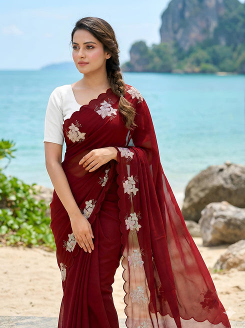 Vasthrlay Unstitched Saree