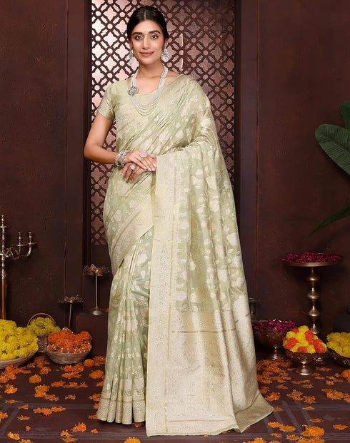 Vasthrlay Kanjivaram Banarasi Wedding Sari Az Ys Yasmin Saree