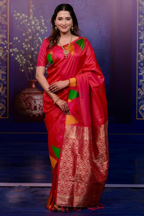 Vasthrlay Kanjivaram Unstitched Blouse Ethnic Wear