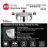 Hawkins 3 Litre Cook n Serve Handi| Triply Stainless Steel Handi