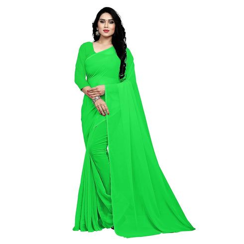 VasthrlayTextile Georgette Unstitched Pink Free Ethnic Wear