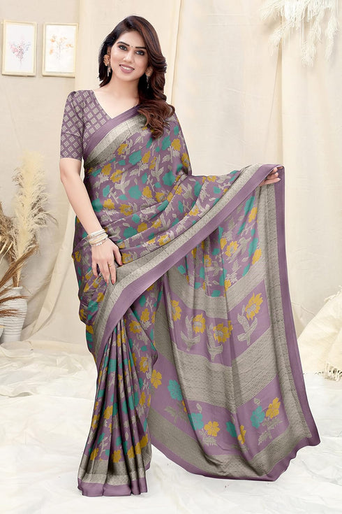 Vasthrlay Fashion Chiffon Printed Ethnic Wear