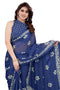 Vasthrlay Fashion Chiffon Printed Parrot Ethnic Wear