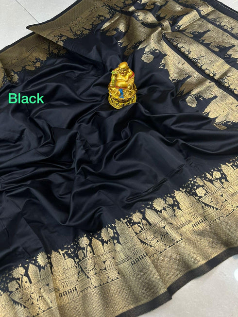 Vasthrlay Banarasi Border Saree