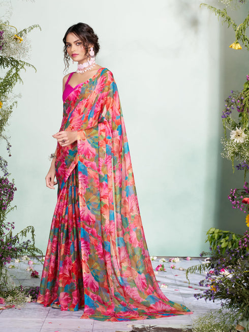 Vasthrlay Chiffon Saree
