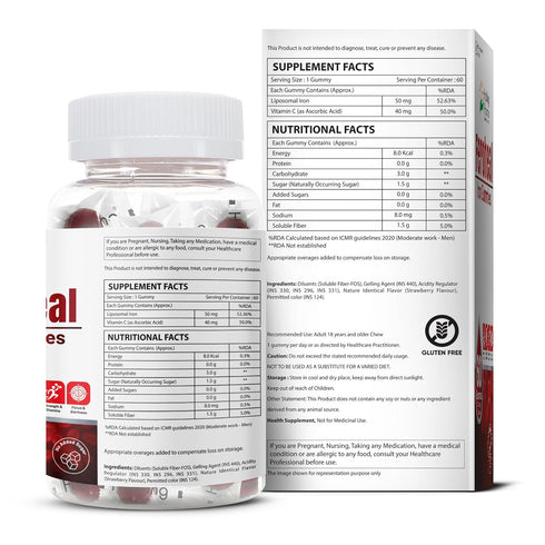 Healing Pharma Feroheal Iron Gummies