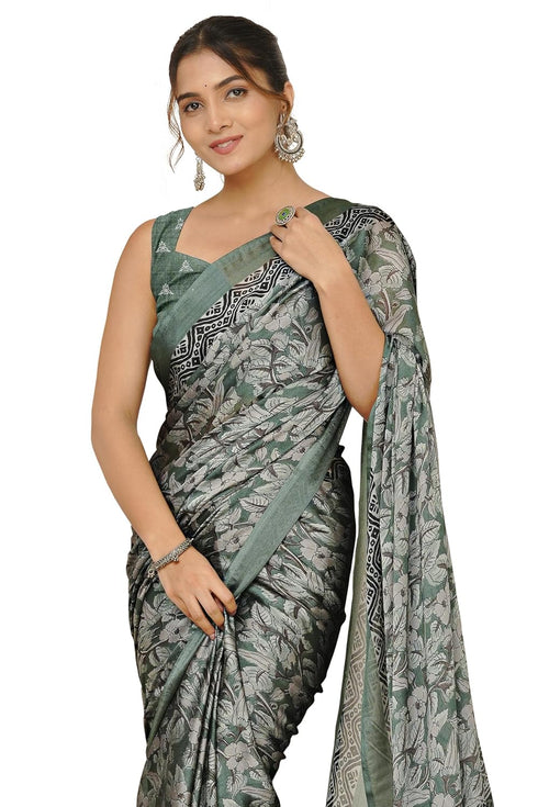 Vasthrlay Fashion Chiffon Printed Ethnic Wear
