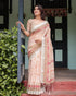 Vasthrlay Floral Printed Tassels Saree
