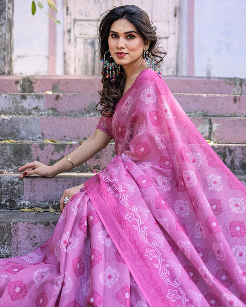 Vasthrlay Cotton Unstitched Blouse Ethnic Wear