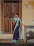 Vasthrlay Banarasi Traditional Unstitched Saree