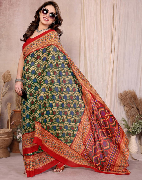 Vasthrlay Georgette Traditional Ethinic Az Ys Vaidika Ethnic Wear