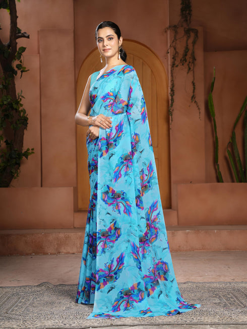 Vasthrlay Georgette Saree