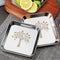 Stainless Steel Square Plate Set of 6