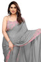 Vasthrlay Fashion Chiffon Abstrect Printed Ethnic Wear