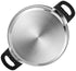 Solimo Stainless Steel Induction Bottom Dutch Oven With Glass Lid