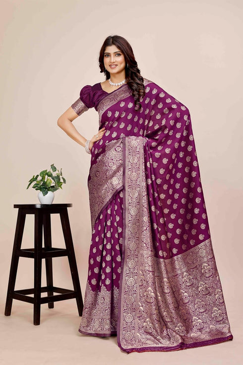 Vasthrlay Kanjivaram Silk Saree