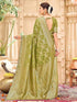 Vasthrlay Womens Banarasi Unstitched Mauve Saree
