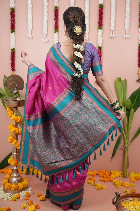 Vasthrlay Kanjivaram Unstitched Blouse Ethnic Wear