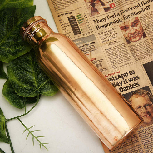 Copper Water Bottle Dirt Proof