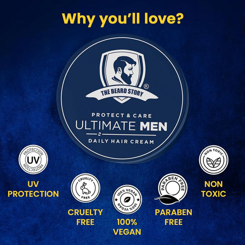 The Skin Story Mens Hair Cream UV Protect