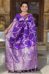 Vasthrlay Kanjivaram Blouse Purple Ethnic Wear