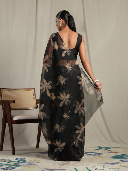Vasthrlay Chiffon Floral Saree