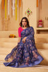 Vasthrlay Organza Printed Unstitched Saree