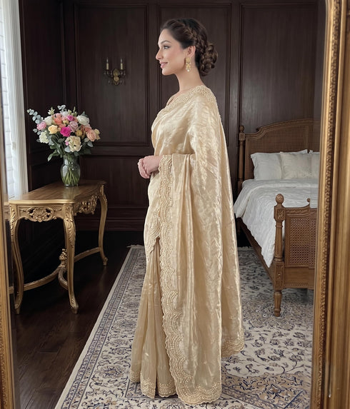 Vasthrlay Embroidery Saree