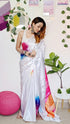 Vasthrlay Printed Unstitched Saree