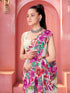 Vasthrlay Georgette Printed Saree
