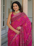 Vasthrlay Weaving Navy Navy Blue Saree