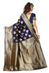 VasthrlayRoyal Blue San Pari Saree