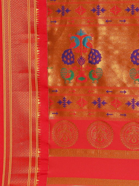 Vasthrlay Paithani Bottle Saree