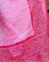 Vasthrlay Womens Printed Light Pink Saree With Unstitched Blouse Piece