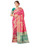 Vasthrlay Womens Weaving Unstitched Light Green Saree