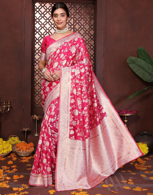 Vasthrlay Kanjivaram Banarasi Wedding Sari Az Ys Yasmin Saree