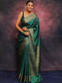 Vsathrlay Saree Kanjivaram Silk Pari Navy
