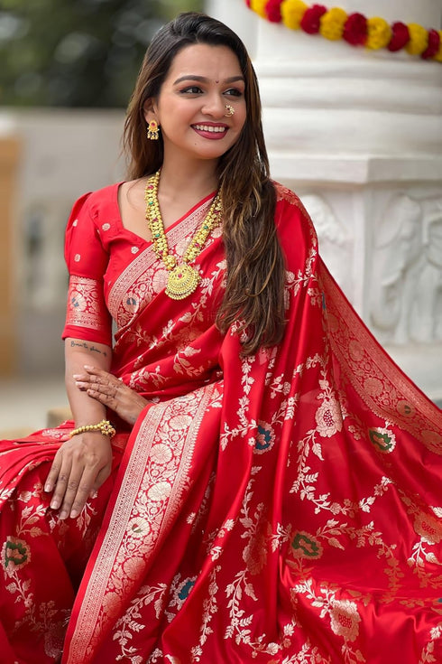 Vasthrlay Kanjivaram Blouse Purple Ethnic Wear