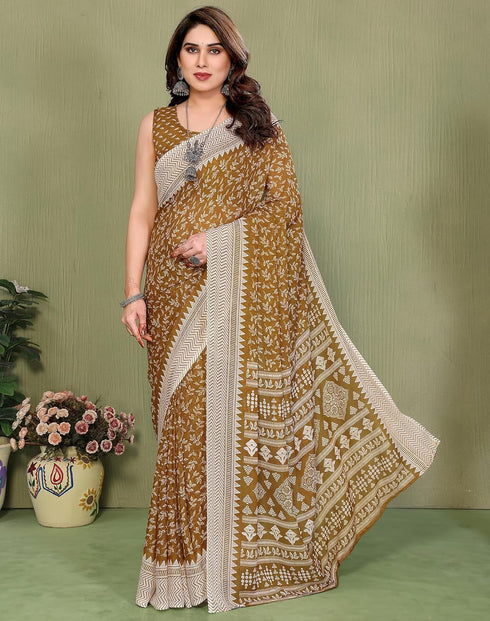 Vasthrlay Georgette Traditional Ethinic Az Ys Vaidika Ethnic Wear