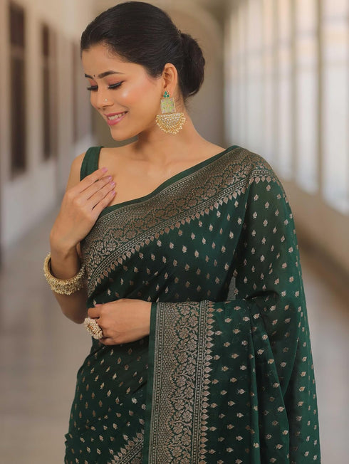 VasthrlayWedding Purple Saree